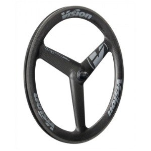 VISION Metron 3 Spoke Rim/Disc Carbon Front Wheelset(Tubular)